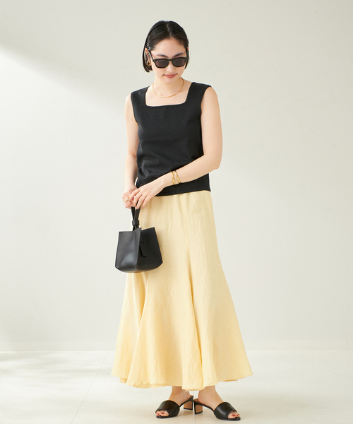 plage プラージュ glace flareスカート 36 セール】《追加》glace flare スカート(スカート)|Plage