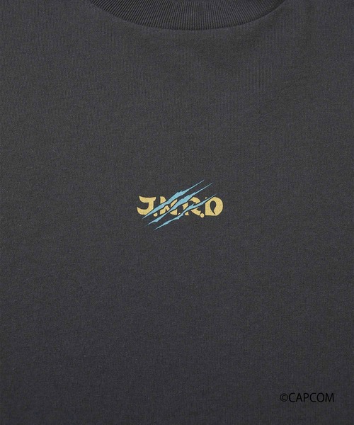 j.n.r.d(ジェー・エヌ・アール・ディー)の「【MONSTER HUNTER×j.n.r.d】ジンオウガ ロングスリーブTシャツ(Tシャツ/カットソー・メンズ・ホワイト/チャコールグレー・M/LL/L)」の6枚目の写真