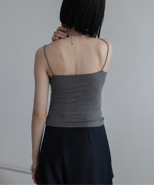 VACANCY（ヴァカンシー）の「レース切替カップ付きキャミソール（キャミソール・レディース・ホワイト/グレー/ブラック・FREE）」の17枚目の写真