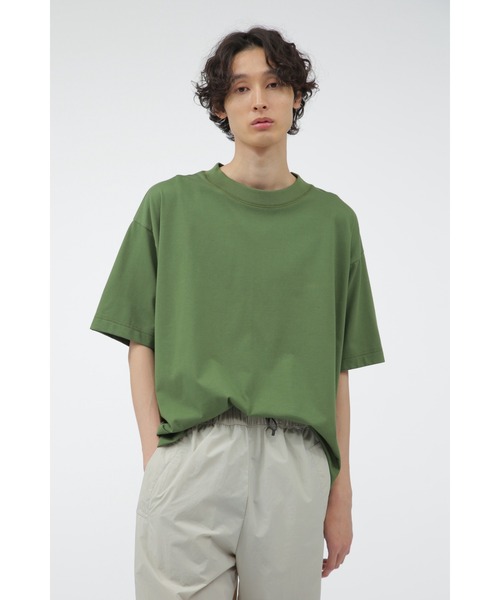 COTTON POLYESTER JERSEY TOP（Tシャツ/カットソー）｜MARGARET HOWELL