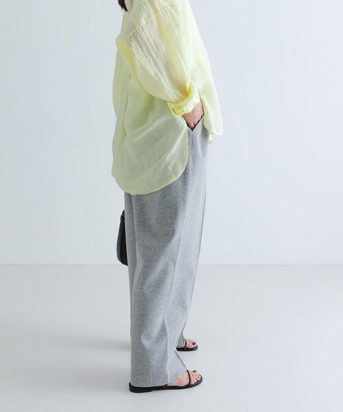 URBAN RESEARCH(アーバンリサーチ)の「new basic センターシームカットパンツ(その他パンツ・レディース・グレー系その他/ブラック・FREE)」の6枚目の写真