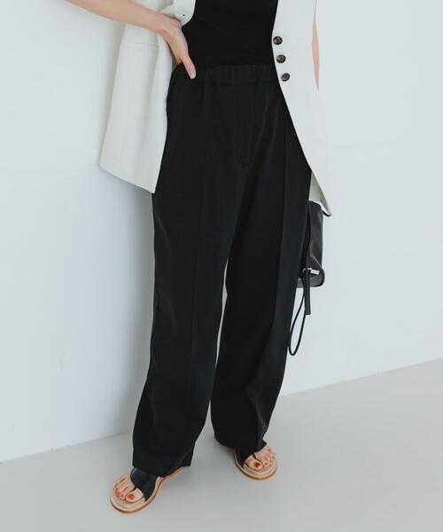 URBAN RESEARCH(アーバンリサーチ)の「new basic センターシームカットパンツ(その他パンツ・レディース・グレー系その他/ブラック・FREE)」の19枚目の写真