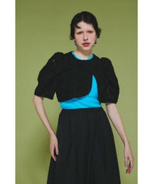 HeRIN.CYE | Flower lace bolero　　フラワーレースボレロ(カーディガン/ボレロ)