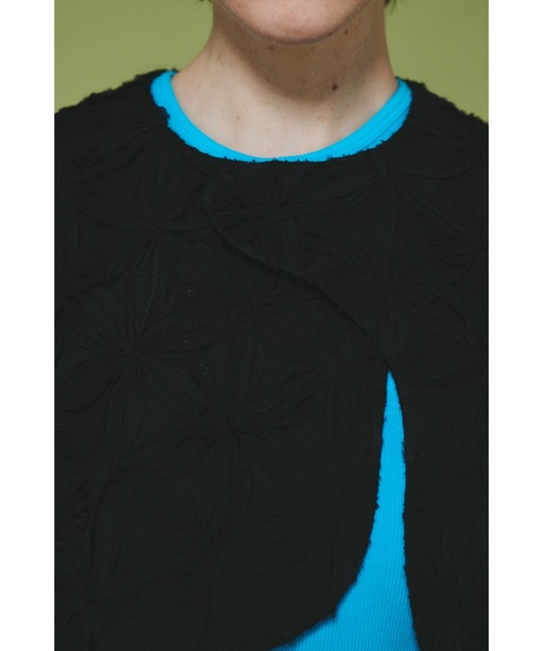 HeRIN.CYE(ヘリンドットサイ)の「Flower lace bolero フラワーレースボレロ(カーディガン/ボレロ・レディース・ホワイト/ブラック・FREE)」の13枚目の写真