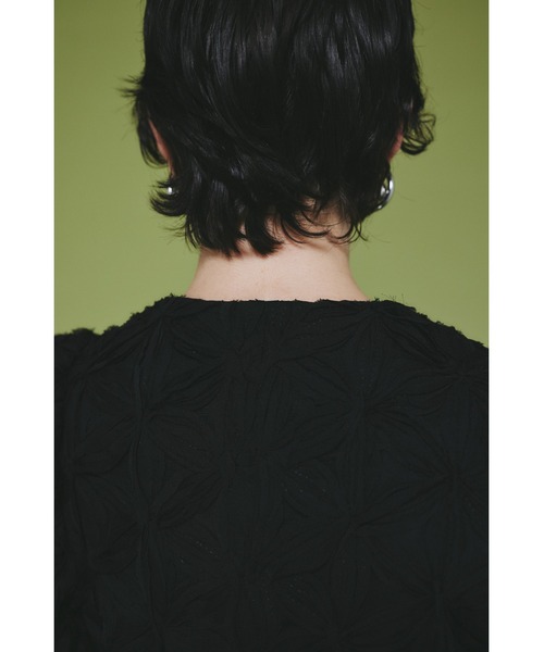 HeRIN.CYE(ヘリンドットサイ)の「Flower lace bolero フラワーレースボレロ(カーディガン/ボレロ・レディース・ホワイト/ブラック・FREE)」の15枚目の写真