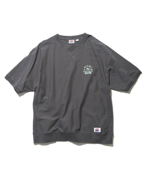 NO NEED(ノーニード)の「【NUTMEG/ナツメグ】天竺スウェットT(Tシャツ/カットソー・メンズ・ネイビー/グレー/チャコール/ホワイト/ブラック・M/L/LL)」の12枚目の写真