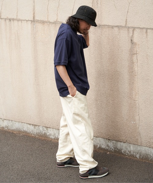 NO NEED(ノーニード)の「【NUTMEG/ナツメグ】天竺スウェットT(Tシャツ/カットソー・メンズ・ネイビー/グレー/チャコール/ホワイト/ブラック・M/L/LL)」の20枚目の写真