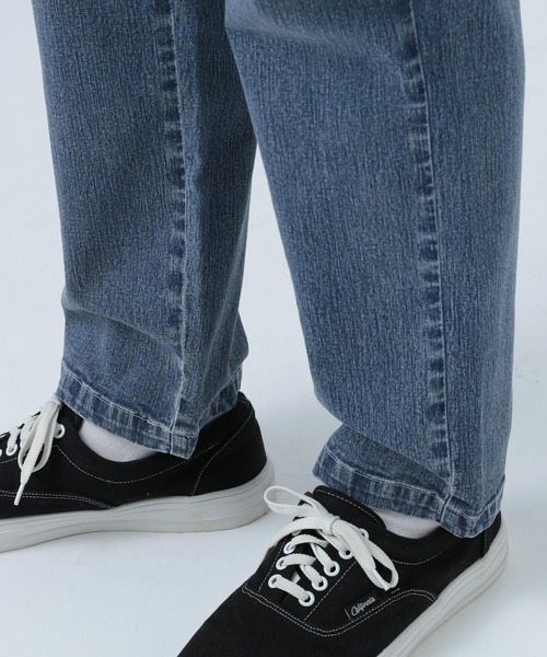 BAYFLOW（ベイフロー）の「【接触冷感・ストレッチ】クールタッチスリムデニム（デニムパンツ・メンズ・ダークブルー/ライトブルー・MEDIUM/LARGE）」の13枚目の写真