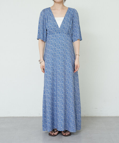 DVF☆Sydney プリント マキシドレス 関税送料込み DVF☆Sydney プリント マキシドレス 関税送料込み