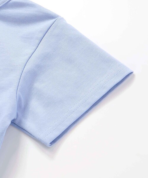 BeBe（ベベ）の「【WEB限定】ポップコーンプリント天竺半袖Tシャツ(100~140cm)（Tシャツ/カットソー・キッズ・ホワイト/ブルー・110cm/120cm/130cm/140cm/100cm）」の3枚目の写真