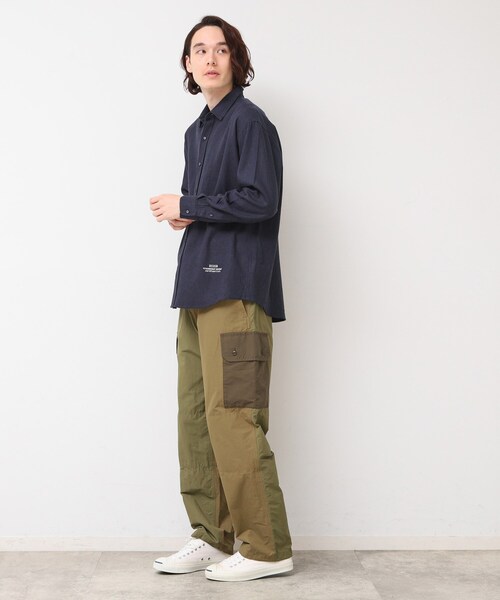 Dessin(デッサン)の「【洗える】レギュラーシャツ(シャツ/ブラウス・メンズ・ライトブルー/ネイビー・02/03)」の17枚目の写真