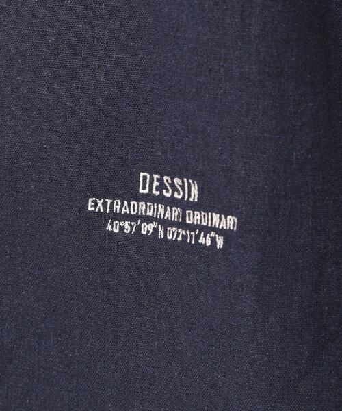 Dessin(デッサン)の「【洗える】レギュラーシャツ(シャツ/ブラウス・メンズ・ライトブルー/ネイビー・02/03)」の3枚目の写真