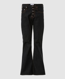 sugarhili(シュガーヒル)フレアデニム SUGARHILL(シュガーヒル)のFOILED DENIM TROUSERS FLARED CUT