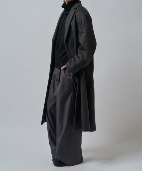 ビーバーメルトンシングルチェスター（チェスターコート）｜Lui's