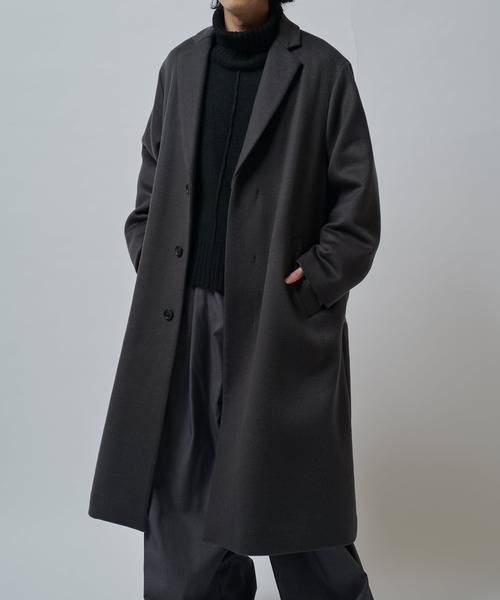 ビーバーメルトンシングルチェスター（チェスターコート）｜Lui's