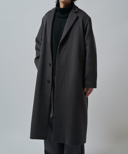 ビーバーメルトンシングルチェスター（チェスターコート）｜Lui's