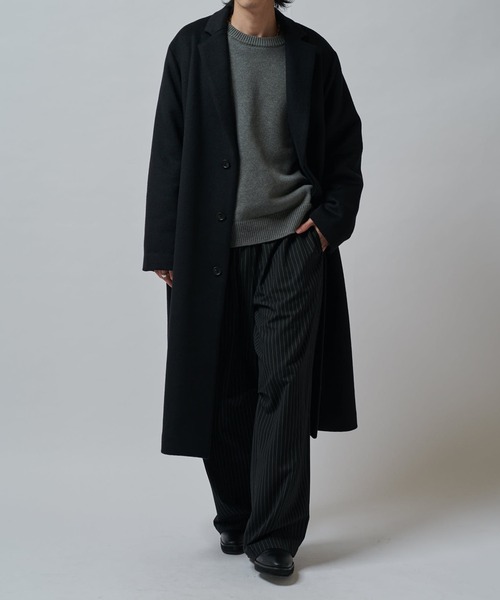 セール】ビーバーメルトンシングルチェスター（チェスターコート