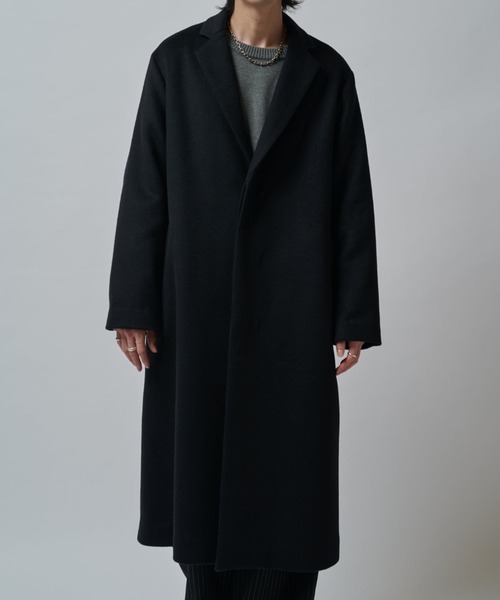 ビーバーメルトンシングルチェスター（チェスターコート）｜Lui's