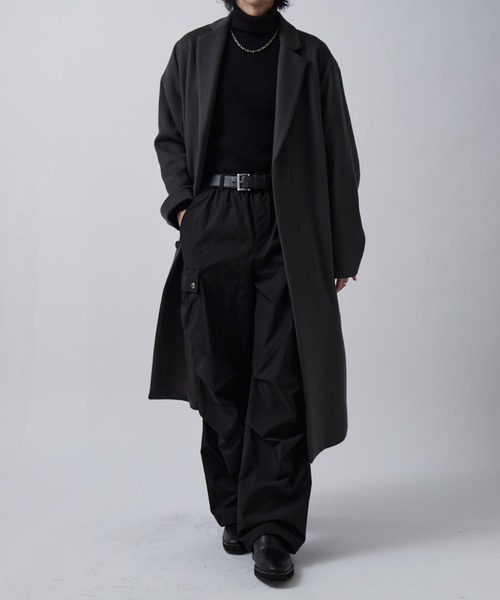 セール】ビーバーメルトンシングルチェスター（チェスターコート