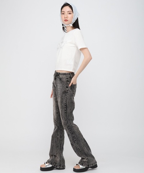 3.3 Field Trip （3.3フィールドトリップ）の「【シズニ必見】3.3 Field Trip／ストーンエンジェルT（Tシャツ/カットソー・レディース・ホワイト/ブラック/ブルー・FREE）」の10枚目の写真