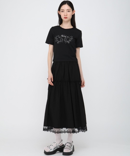 3.3 Field Trip （3.3フィールドトリップ）の「【シズニ必見】3.3 Field Trip／ストーンエンジェルT（Tシャツ/カットソー・レディース・ホワイト/ブラック/ブルー・FREE）」の17枚目の写真