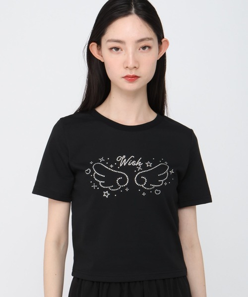 3.3 Field Trip （3.3フィールドトリップ）の「【シズニ必見】3.3 Field Trip／ストーンエンジェルT（Tシャツ/カットソー・レディース・ホワイト/ブラック/ブルー・FREE）」の20枚目の写真