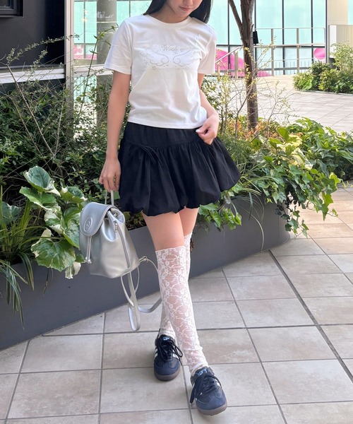 3.3 Field Trip （3.3フィールドトリップ）の「【シズニ必見】3.3 Field Trip／ストーンエンジェルT（Tシャツ/カットソー・レディース・ホワイト/ブラック/ブルー・FREE）」の7枚目の写真