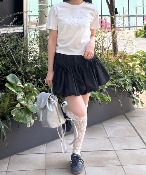 3.3 Field Trip （3.3フィールドトリップ）の「【シズニ必見】3.3 Field Trip／ストーンエンジェルT（Tシャツ/カットソー・レディース・ホワイト/ブラック/ブルー・FREE）」の8枚目の写真