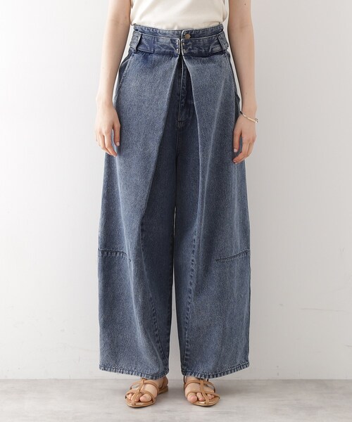 THE SHOP TK （ザ ショップ ティーケー ）の「バレル風タックパンツ【洗濯機OK】（その他パンツ・レディース・ブラック/ベージュ/ネイビー・12/13）」の17枚目の写真