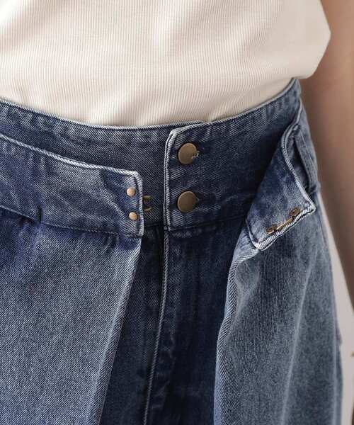 THE SHOP TK （ザ ショップ ティーケー ）の「バレル風タックパンツ【洗濯機OK】（その他パンツ・レディース・ブラック/ベージュ/ネイビー・12/13）」の21枚目の写真