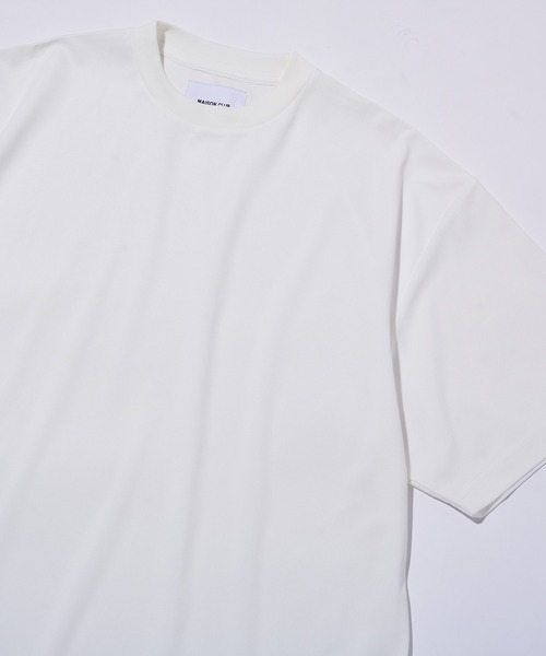 MAISON CLUB(メゾンクラブ)の「【MAISON CLUB】Over Size Dry Tee / オーバーサイズドライTee 速乾 ジムウェア ランニング ラッシュガード代わりにも(Tシャツ/カットソー・メンズ・ブラック/ホワイト・M/L)」の1枚目の写真