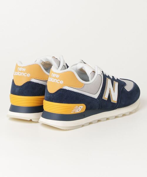 【‼️１点限り‼️】23.5 cm ニューバランス 574 スニーカー　ネイビー セール】574（スニーカー）｜New Balance（ニューバランス）の