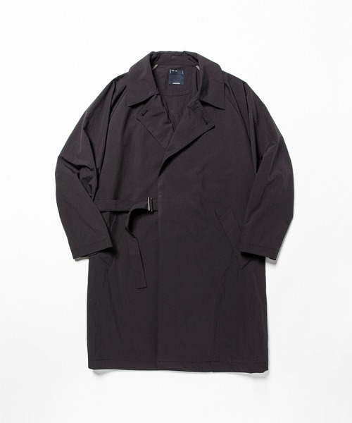 Meanswhile オーバーコート Iridescent Split Over Coat Khaki | meanswhile