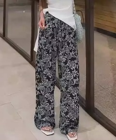 フミエタナカ　パンツ セール】【FUMIE TANAKA(フミエタナカ)】flower JQ flare PA