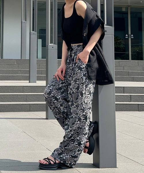 パンツ rosymonster  relax sweet pea pants rosymonster relax sweet pea pants
