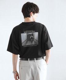 RAGEBLUE | ＜接触冷感機能付き＞【HIGH COOL/ハイクール】モノクロフォトTシャツ(Tシャツ/カットソー)