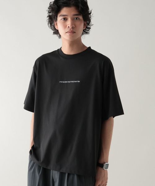 RAGEBLUE（レイジブルー）の「＜接触冷感機能付き＞【HIGH COOL/ハイクール】モノクロフォトTシャツ（Tシャツ/カットソー・メンズ・ブラック/レッド/ホワイト/グレー/オフホワイト・LARGE/MEDIUM）」の16枚目の写真