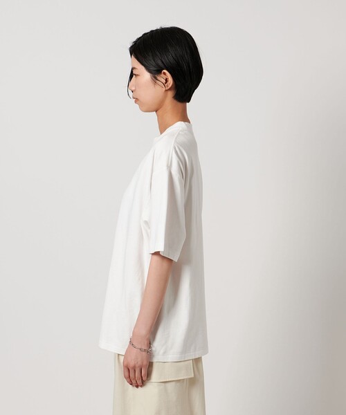 CITEN（シテン）の「＜CITEN＞デイオブウィークロゴT（Tシャツ/カットソー・レディース・ダークブラウン/ホワイト/ライトピンク・S/M）」の11枚目の写真