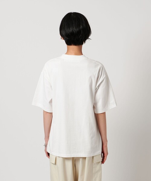 CITEN（シテン）の「＜CITEN＞デイオブウィークロゴT（Tシャツ/カットソー・レディース・ダークブラウン/ホワイト/ライトピンク・S/M）」の12枚目の写真