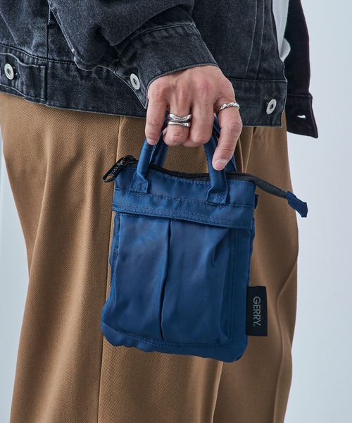 GERRY(ジェリー)の「【GERRY】GERRYヘルメットバッグミニ YMY(ハンドバッグ・メンズ・ダークグリーン/ブラック/ネイビー/チャコールグレー・FREE)」の20枚目の写真