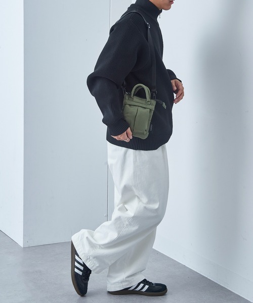 GERRY(ジェリー)の「【GERRY】GERRYヘルメットバッグミニ YMY(ハンドバッグ・メンズ・ダークグリーン/ブラック/ネイビー/チャコールグレー・FREE)」の7枚目の写真