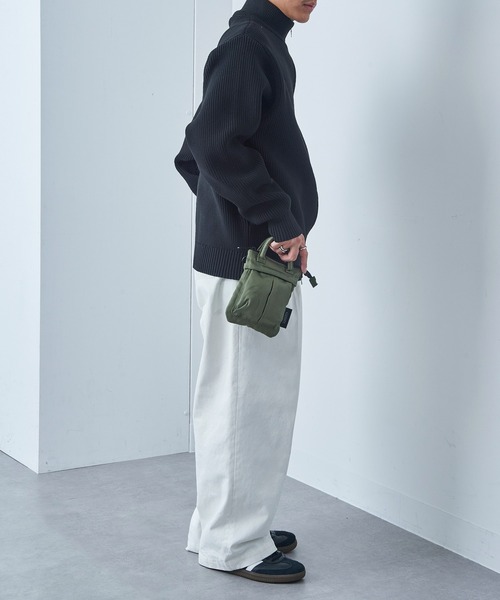 GERRY(ジェリー)の「【GERRY】GERRYヘルメットバッグミニ YMY(ハンドバッグ・メンズ・ダークグリーン/ブラック/ネイビー/チャコールグレー・FREE)」の11枚目の写真