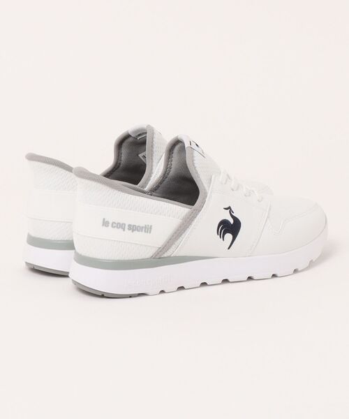 le coq sportif（ルコックスポルティフ）の「le coq sportif ルコックスポルティフ LA SEINE SI【さっと履ける/軽量/幅広3E】レディーススニーカー(ラセーヌSI)（スニーカー・レディース・ホワイト×ネイビー/ブラック・23.5cm/24.0cm/24.5cm/23.0cm/25.0cm/22.5cm）」の4枚目の写真