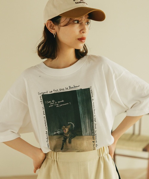 studio CLIP(スタディオクリップ)の「アソートフォトスケッチTシャツ(Tシャツ/カットソー・レディース・その他2/その他1/その他3/その他4・FREE)」の13枚目の写真