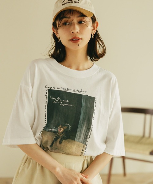 studio CLIP(スタディオクリップ)の「アソートフォトスケッチTシャツ(Tシャツ/カットソー・レディース・その他2/その他1/その他3/その他4・FREE)」の12枚目の写真