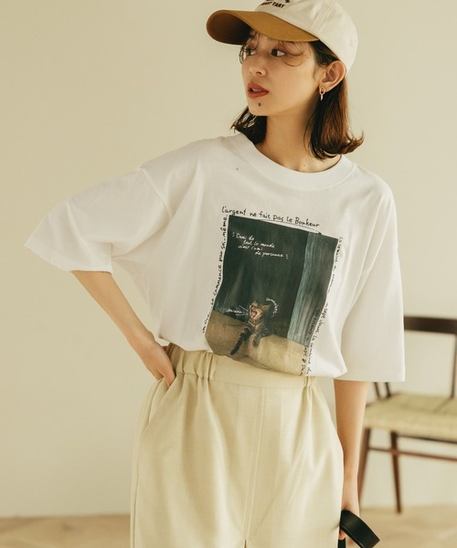 studio CLIP(スタディオクリップ)の「アソートフォトスケッチTシャツ(Tシャツ/カットソー・レディース・その他2/その他1/その他3/その他4・FREE)」の10枚目の写真