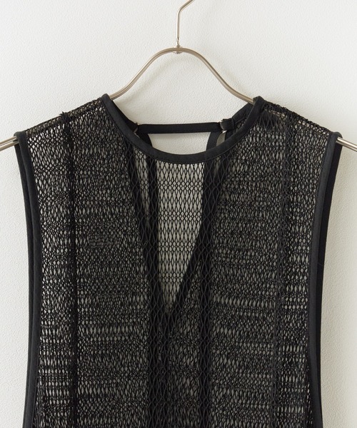 c/est(シーエ)の「c/est/シーエ SHALE チュニック 秋物 秋服 2026年秋冬(チュニック・レディース・ブラック/アイボリー・FREE)」の14枚目の写真