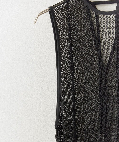 c/est(シーエ)の「c/est/シーエ SHALE チュニック 秋物 秋服 2026年秋冬(チュニック・レディース・ブラック/アイボリー・FREE)」の15枚目の写真