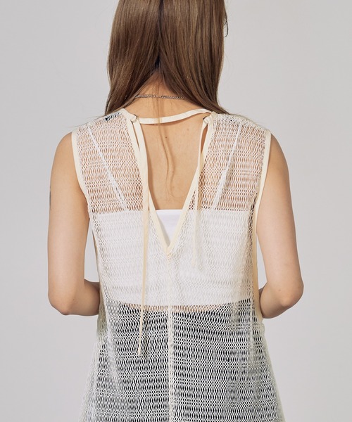 c/est(シーエ)の「c/est/シーエ SHALE チュニック 秋物 秋服 2026年秋冬(チュニック・レディース・ブラック/アイボリー・FREE)」の5枚目の写真