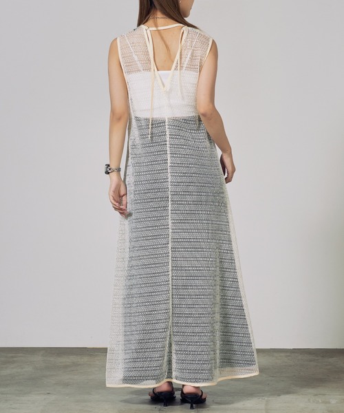 c/est(シーエ)の「c/est/シーエ SHALE チュニック 秋物 秋服 2026年秋冬(チュニック・レディース・ブラック/アイボリー・FREE)」の7枚目の写真